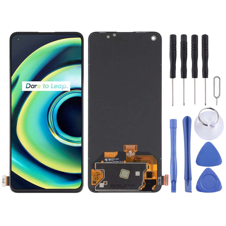 Original Super AMOLED Material LCD Screen and Digitizer Full Assembly for OPPO Realme Q3 Pro 5G /...