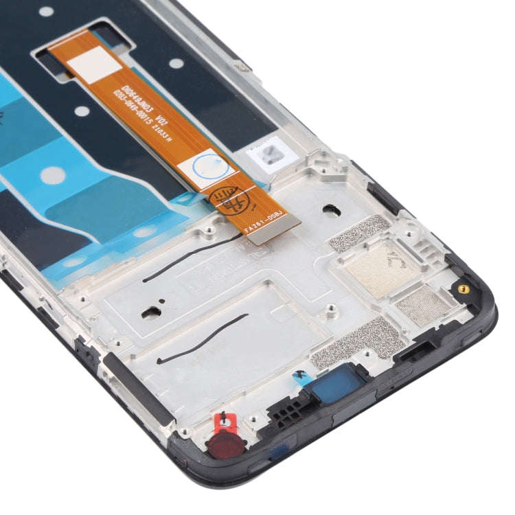 LCD Screen and Digitizer Full Assembly with Frame for OPPO Realme 6i (India) / Realme 6s / Realme...