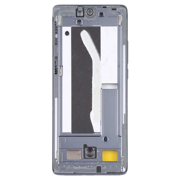Original Front Housing LCD Frame Bezel Plate for TCL 20 Pro 5G (Black)