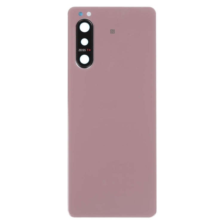 Battery Back Cover with Camera Lens Cover for Sony Xperia 5 II(Pink)