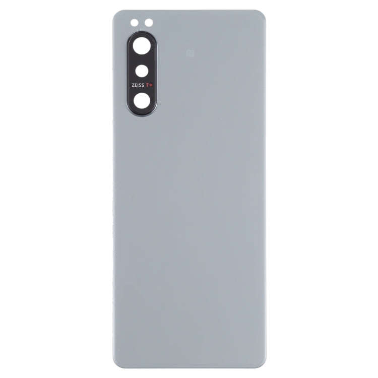 Battery Back Cover with Camera Lens Cover for Sony Xperia 5 II(Grey)