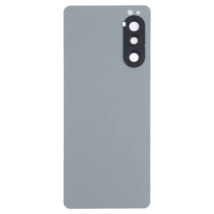 Battery Back Cover with Camera Lens Cover for Sony Xperia 5 II(Grey)