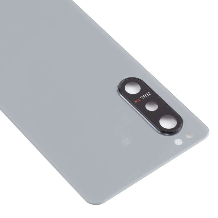 Battery Back Cover with Camera Lens Cover for Sony Xperia 5 II(Grey)