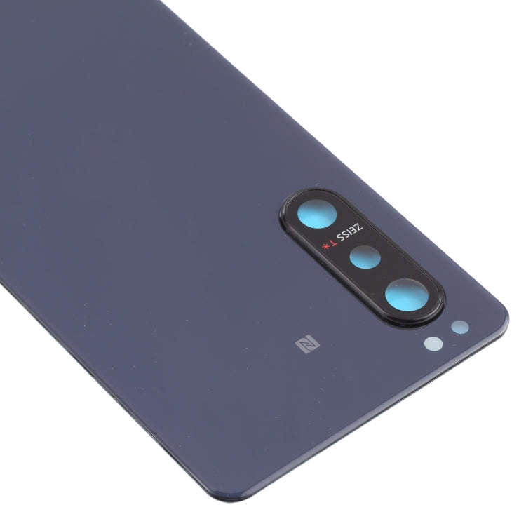 Battery Back Cover with Camera Lens Cover for Sony Xperia 5 II(Blue)
