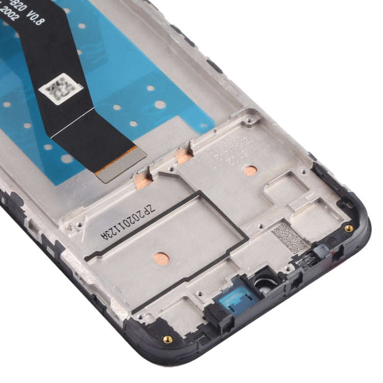 TFT LCD Screen for Motorola Moto E6S XT2053 XT2053-2 Digitizer Full Assembly with Frame (Black)