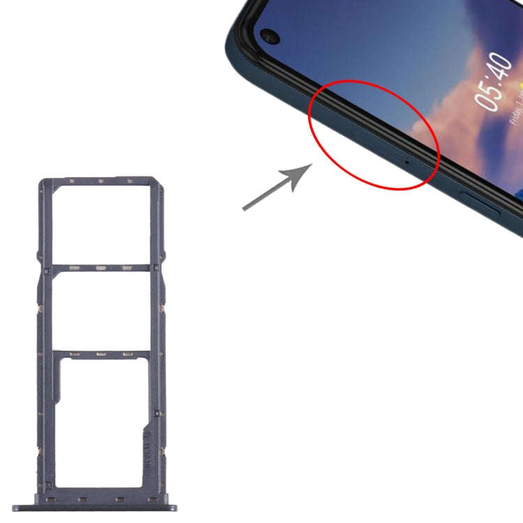 SIM Card Tray + SIM Card Tray + Micro SD Card Tray for Nokia 5.4 TA-1333 TA-1340 TA-1337 TA-1328 ...