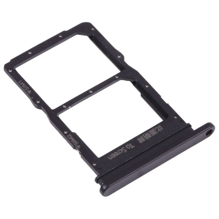 SIM Card Tray + SIM Card Tray for Huawei Nova 8 (Black)
