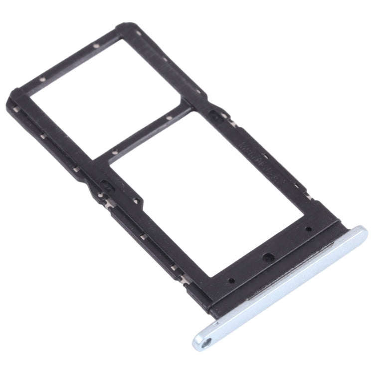 SIM Card Tray + SIM Card Tray / Micro SD Card Tray for Honor play 5T (Green)