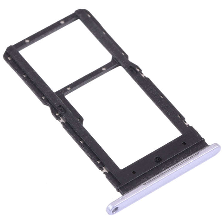 SIM Card Tray + SIM Card Tray / Micro SD Card Tray for Honor play 5T (Purple)