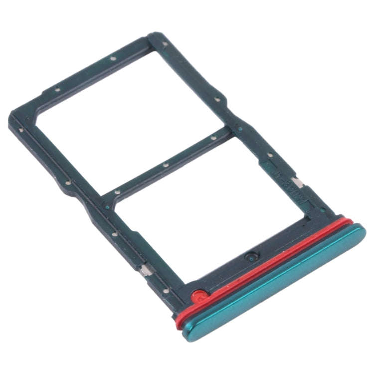 SIM Card Tray + NM Card Tray for Huawei nova 7 SE 5G Youth (Green)
