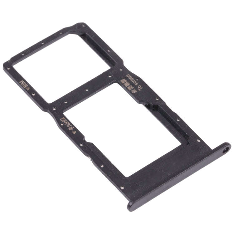 SIM Card Tray + SIM Card Tray / Micro SD Card Tray for Huawei Enjoy 20 5G (Black)
