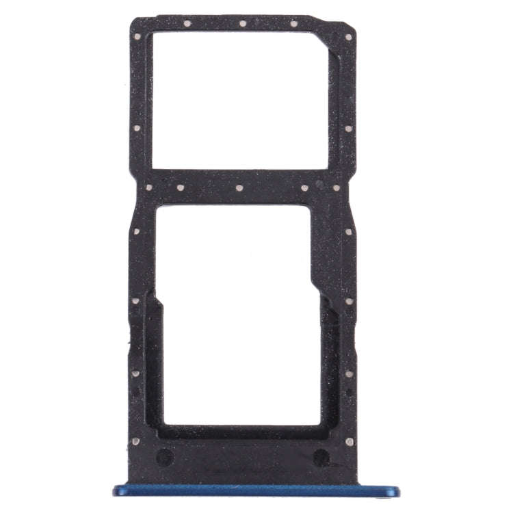 SIM Card Tray + SIM Card Tray / Micro SD Card Tray for Huawei Enjoy 20 5G (Blue)