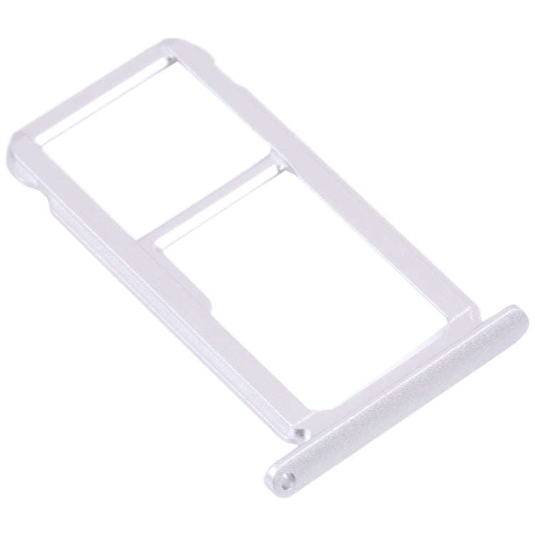 SIM Card Tray + SIM Card Tray / Micro SD Card Tray for Honor 9X Lite (Silver)