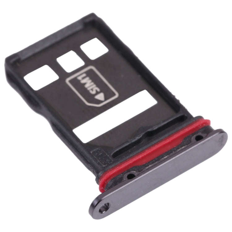 SIM Card Tray + NM Card Tray for Huawei Mate 30E Pro 5G (Black)