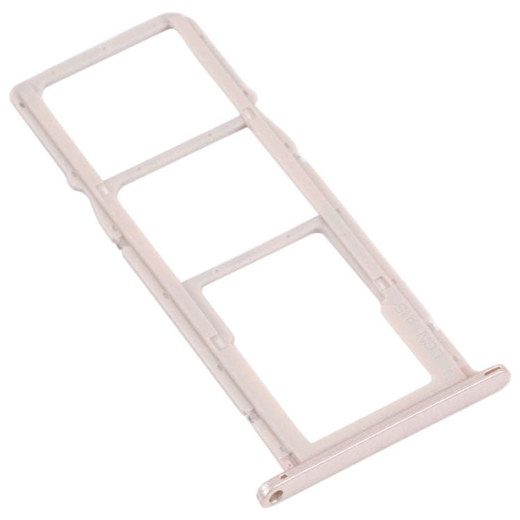 SIM Card Tray + SIM Card Tray + Micro SD Card Tray for Huawei Y5 lite (2018) (Silver)