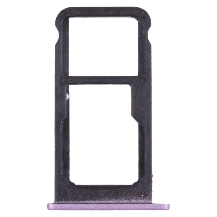 SIM Card Tray + SIM Card Tray / Micro SD Card Tray for Honor Play(Purple)