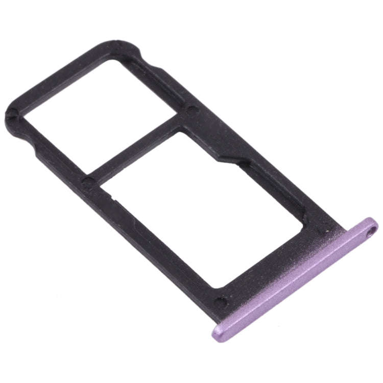 SIM Card Tray + SIM Card Tray / Micro SD Card Tray for Honor Play(Purple)