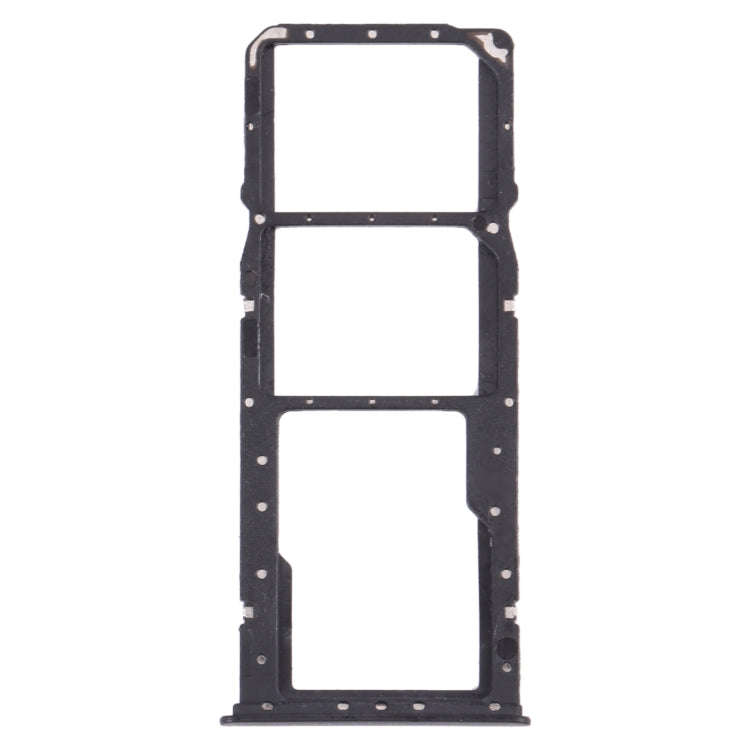 SIM Card Tray + SIM Card Tray + Micro SD Card Tray for Huawei Y9 (2018) (Black)