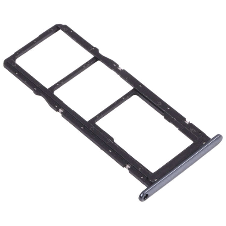 SIM Card Tray + SIM Card Tray + Micro SD Card Tray for Honor 7A Pro (Black)