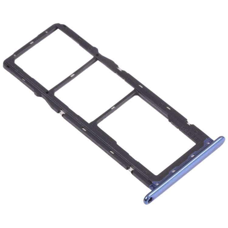 SIM Card Tray + SIM Card Tray + Micro SD Card Tray for Honor 7A Pro (Blue)
