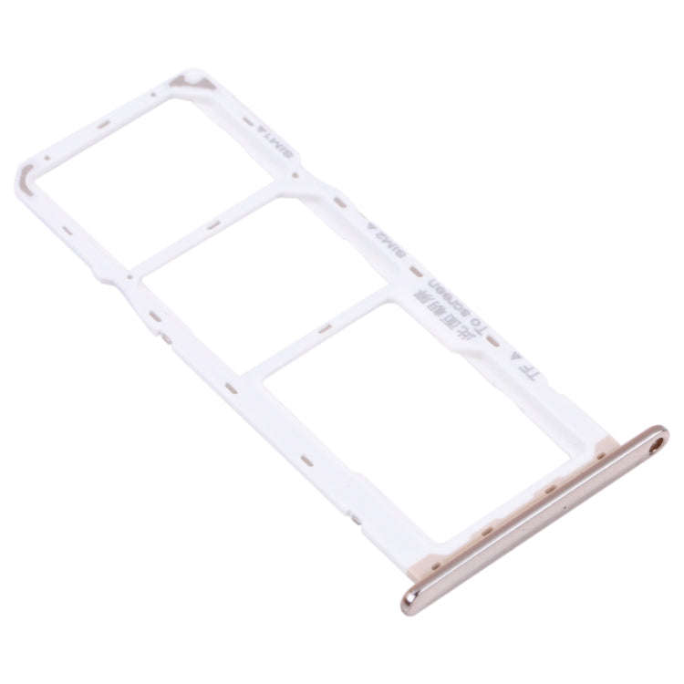 SIM Card Tray + SIM Card Tray + Micro SD Card Tray for Honor 7A Pro (Silver)