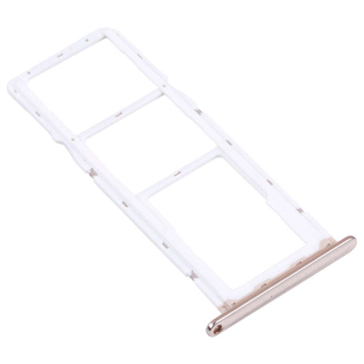 SIM Card Tray + SIM Card Tray + Micro SD Card Tray for Honor 7A Pro (Silver)