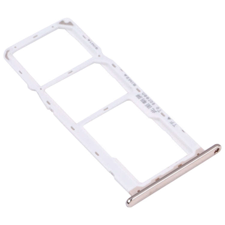 SIM Card Tray + SIM Card Tray + Micro SD Card Tray for Huawei Enjoy 8e (Silver)
