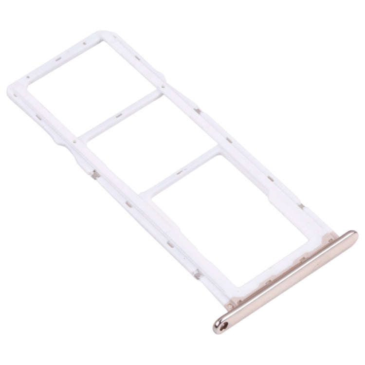 SIM Card Tray + SIM Card Tray + Micro SD Card Tray for Huawei Enjoy 8e (Silver)