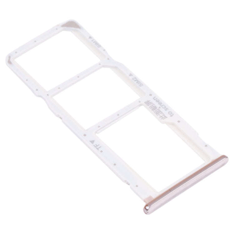 SIM Card Tray + SIM Card Tray + Micro SD Card Tray for Huawei Nova 2 Lite / Y7 Prime (2018) (Silver)