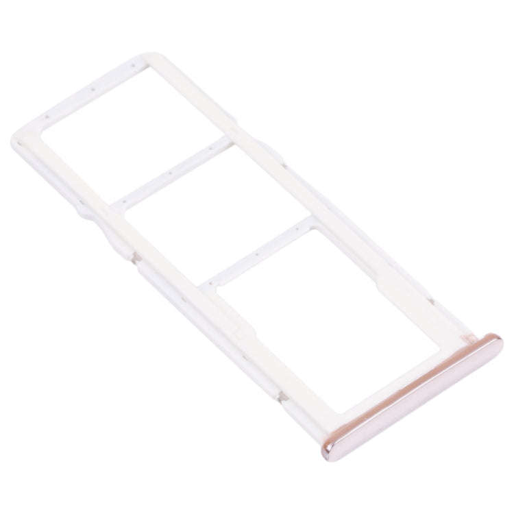 SIM Card Tray + SIM Card Tray + Micro SD Card Tray for Huawei Nova 2 Lite / Y7 Prime (2018) (Silver)