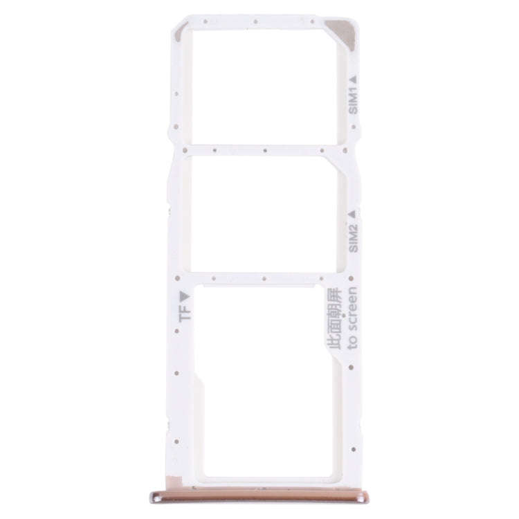 SIM Card Tray + SIM Card Tray + Micro SD Card Tray for Huawei Y7 Pro 2018 (Silver)