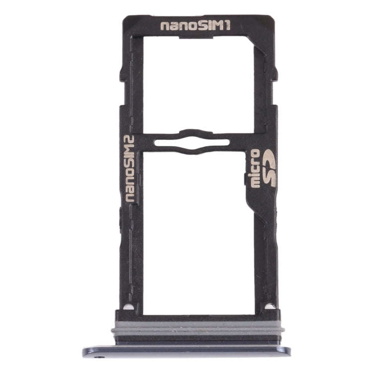 Nano SIM Card Tray + Nano SIM Card Tray / Micro SD Card Tray for LG G8S ThinQ LMG810, LM-G810, LM...
