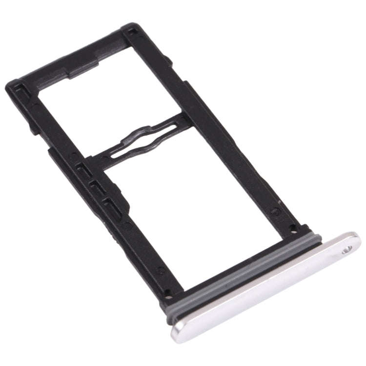 Nano SIM Card Tray + Nano SIM Card Tray / Micro SD Card Tray for LG G8S ThinQ LMG810, LM-G810, LM...