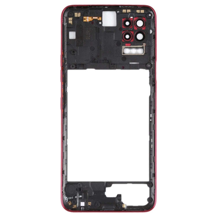 Middle Frame Bezel Plate for LG Q52 / K62 (Red)