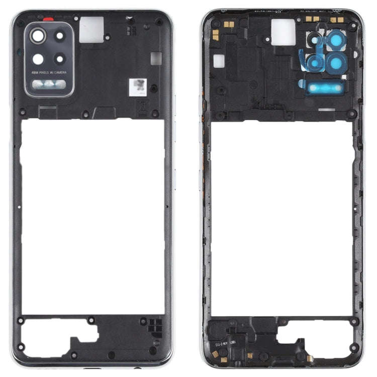 Middle Frame Bezel Plate for LG Q52 / K62 (Silver)
