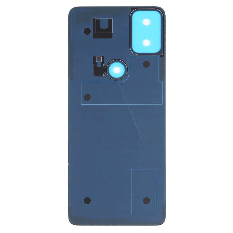 For Alcatel 3X 2020 5061 5061K 5061U Glass Battery Back Cover  (Black)