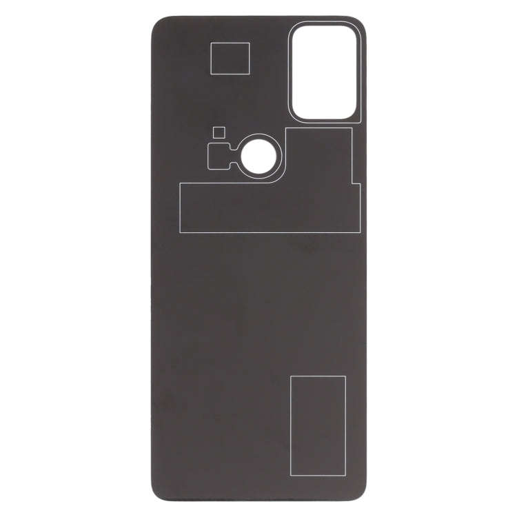 For Alcatel 3X 2020 5061 5061K 5061U Glass Battery Back Cover  (Blue)