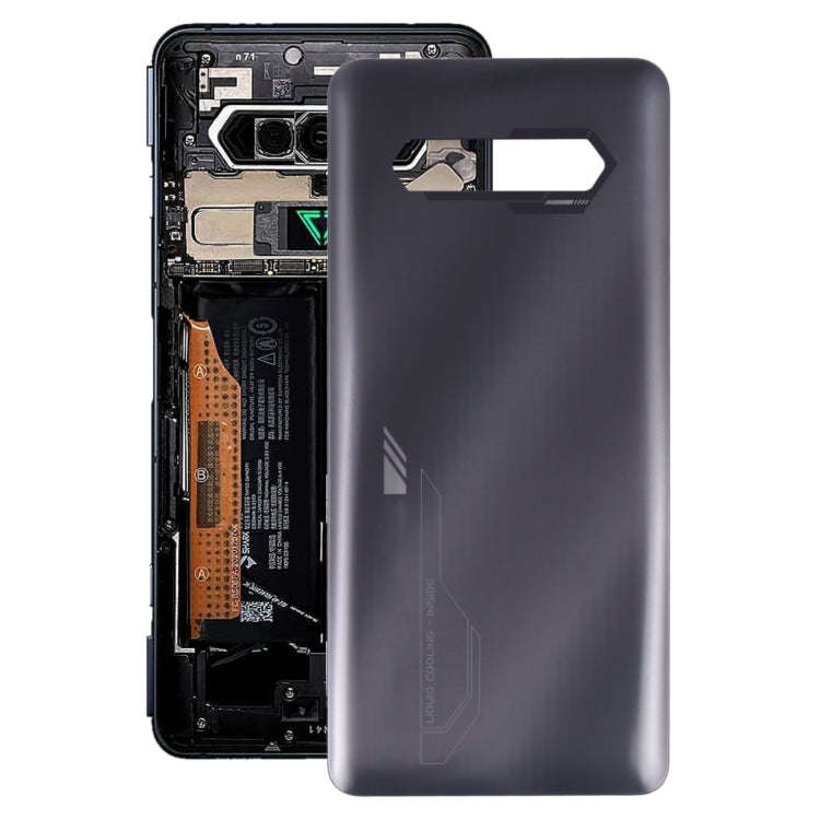 Original Battery Back Cover for Xiaomi Black Shark 4s / Black Shark 4s Pro(Black)
