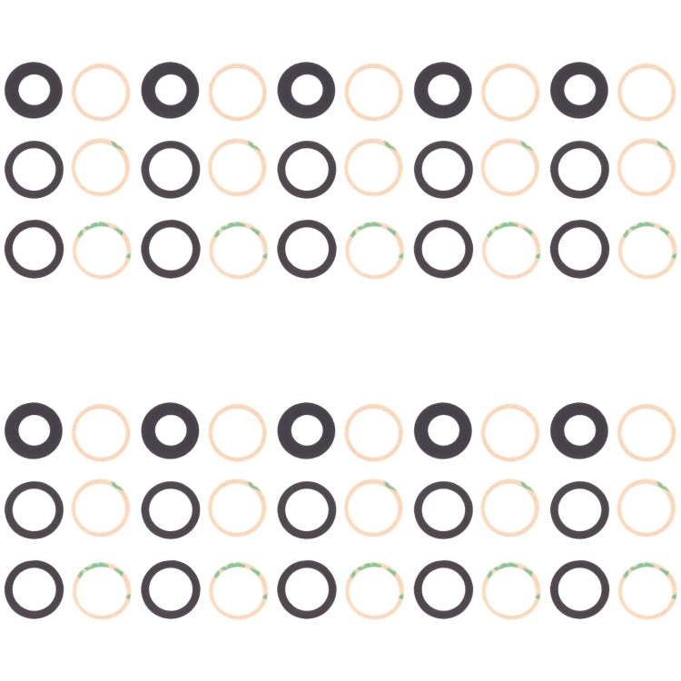For OPPO Reno4 Pro 5G 10pcs Back Camera Lens