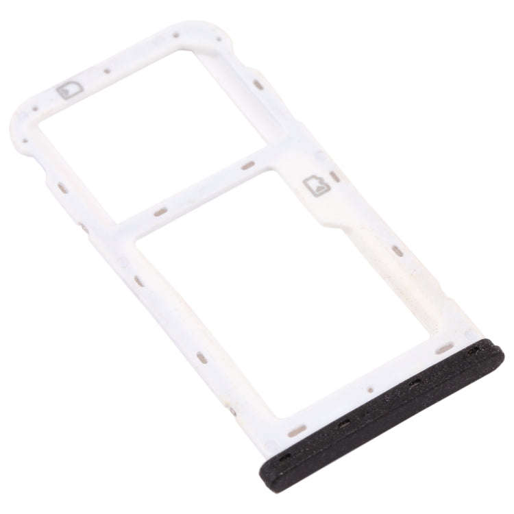 SIM Card Tray + SIM Card Tray / Micro SD Card Tray for ZTE Blade V9 Vita (Black)