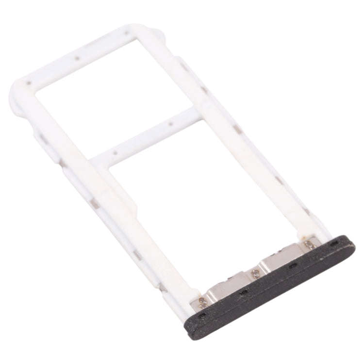 SIM Card Tray + SIM Card Tray / Micro SD Card Tray for ZTE Blade V9 Vita (Black)