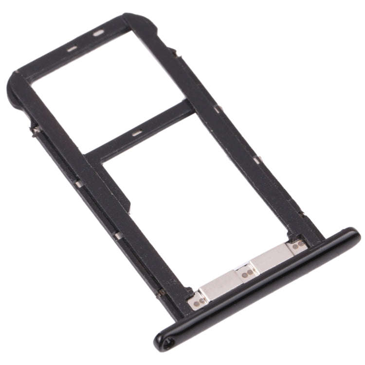 SIM Card Tray + Micro SD Card Tray for ZTE Blade A7 2019 (Black)