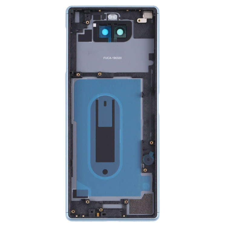 For Sony Xperia 8 Battery Back Cover with Middle Frame & Camera Lens Cover(Green)