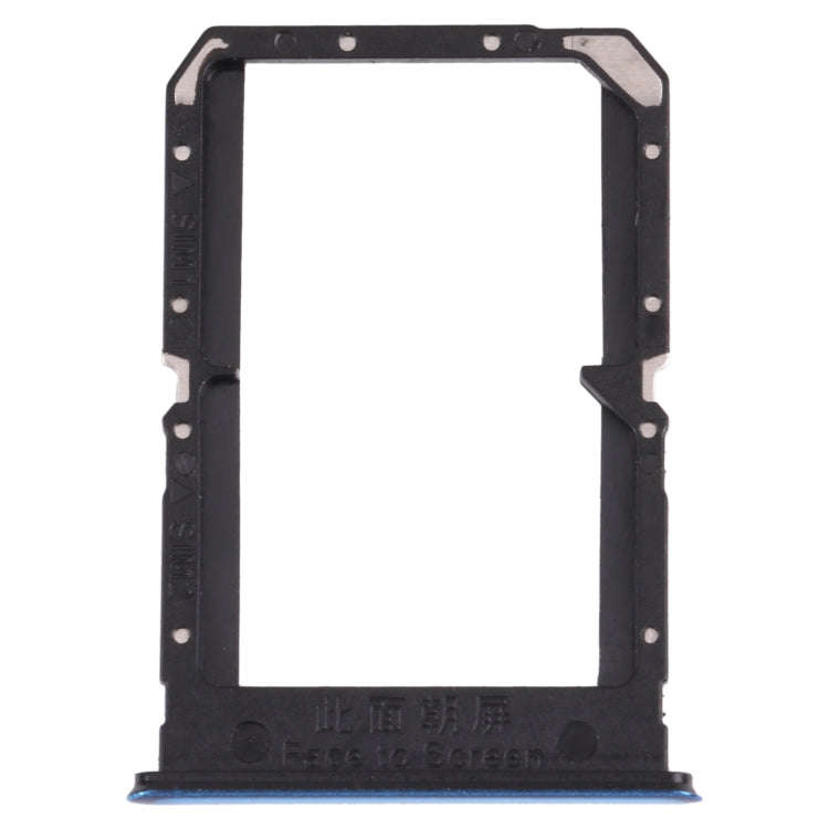 For OPPO Reno5 5G / Find X3 Lite PEGM00 PEGT00 CPH2145  SIM Card Tray + SIM Card Tray(Blue)