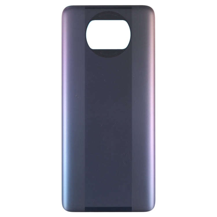 Original Battery Back Cover for Xiaomi Poco X3 Pro M2102J20SG(Black)