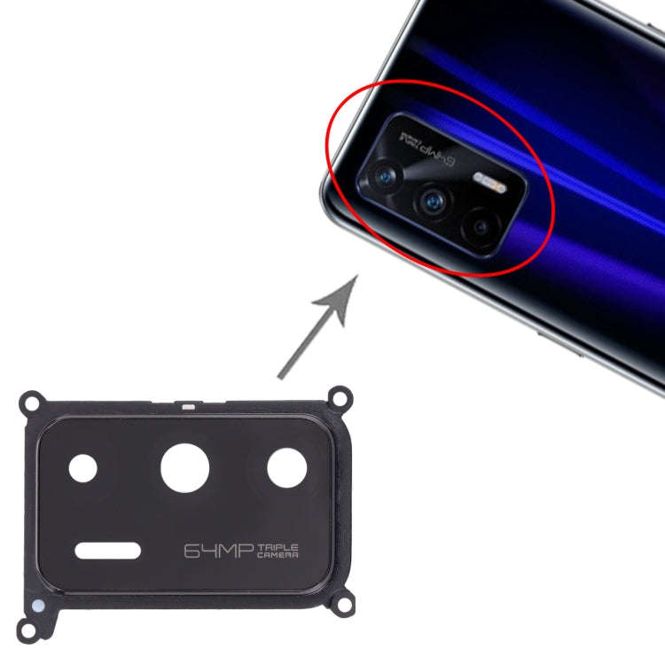 For OPPO Realme GT 5G RMX2202  Camera Lens Cover (Black)