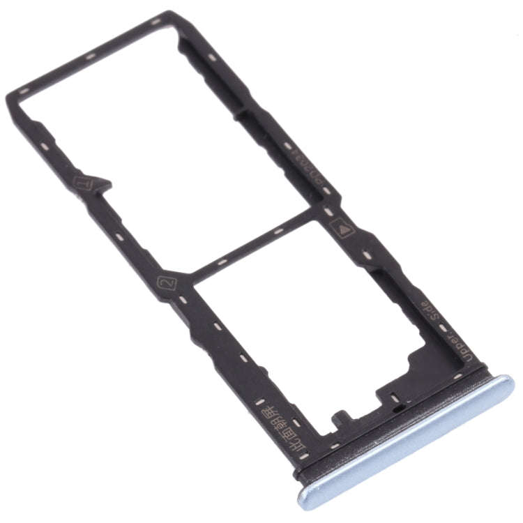 For vivo Y20a / Y20 2021 SIM Card Tray + SIM Card Tray + Micro SD Card Tray (White)