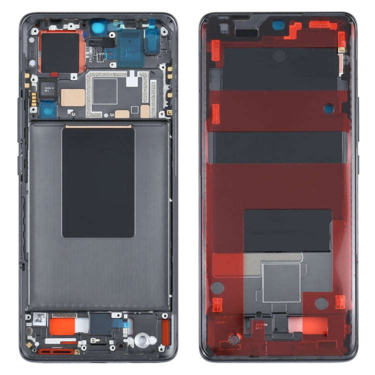 Original Front Housing LCD Frame Bezel Plate for Xiaomi 12 Pro / 12 Dimensity / 12S Pro(Black)