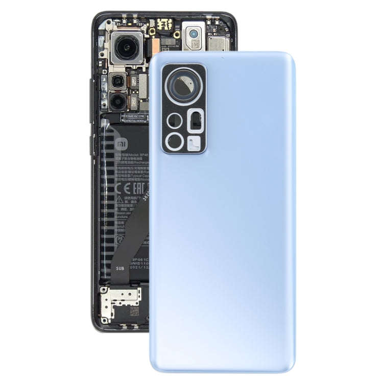 Original Battery Back Cover for Xiaomi 12(Blue)