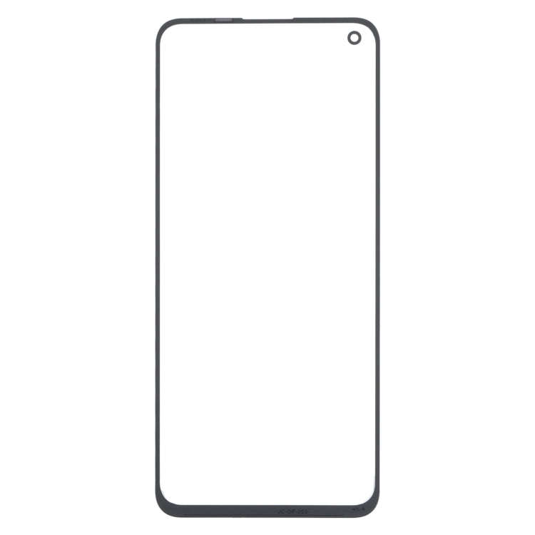 For OnePlus Nord 2 5G DN2101 DN2103 Front Screen Outer Glass Lens (Black)